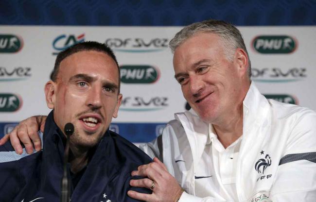 Franck Ribéry pourrait bien revenir chez les Bleus pour l'Euro 2016 !