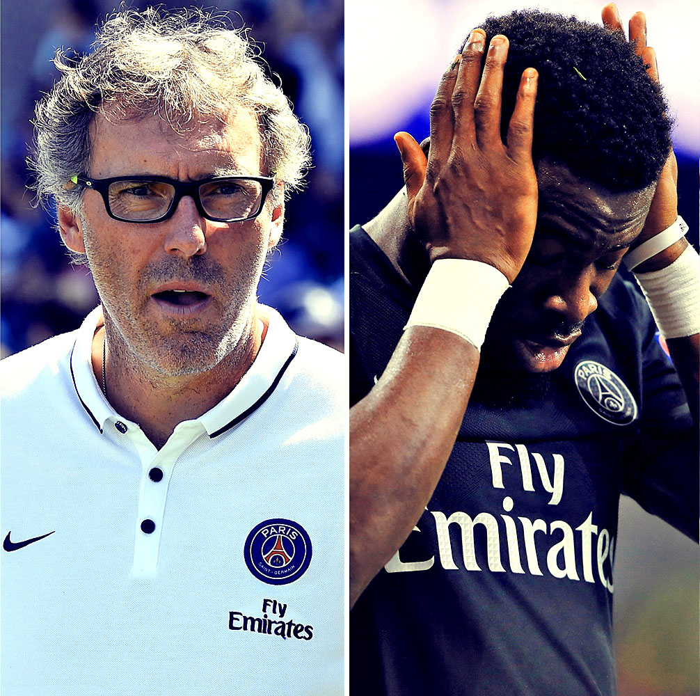 Laurent blanc à propos d'Aurier : "Je trouve ça pitoyable"