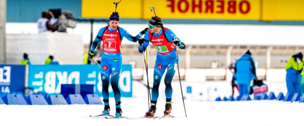 La France et ses meilleurs éléments dans le relais mixte de biathlon