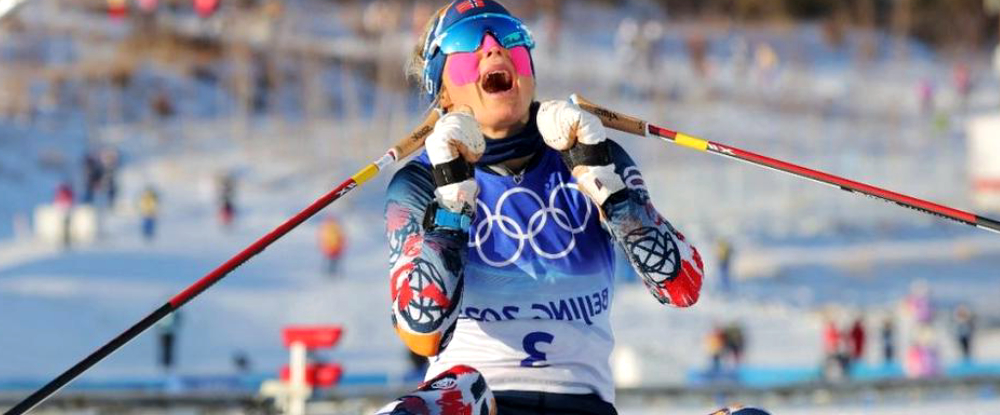 Skiathlon (F) : Johaug remporte la première médaille des Jeux, Claudel se classe 10e.