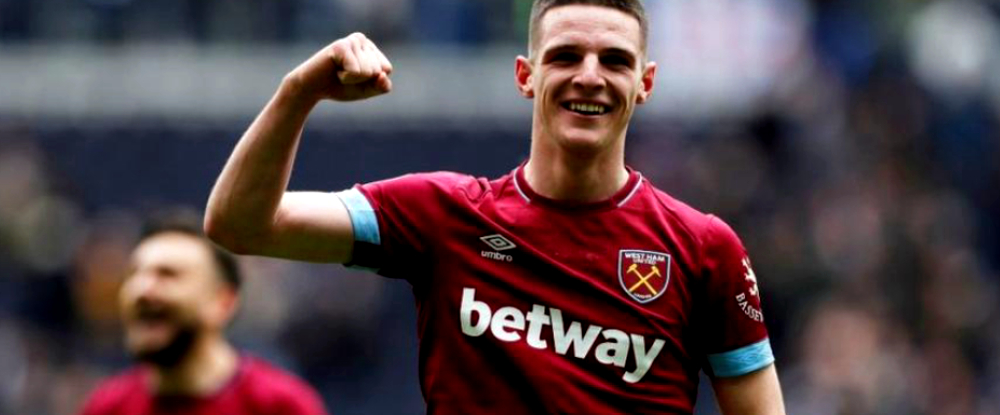 David Moyes lance des fleurs à Declan Rice