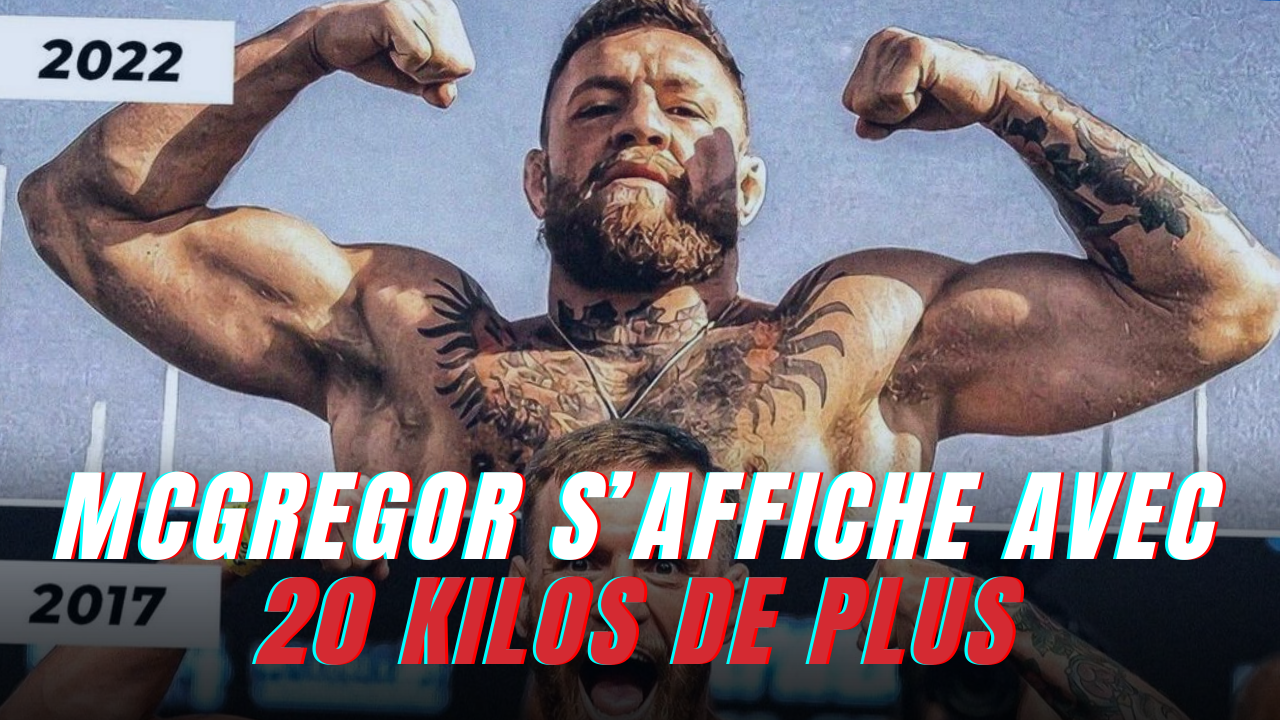 UFC : McGregor pèse 20 kilos